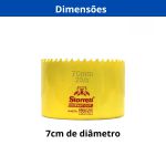 SERRA COPO 70MM STARRETT 2.3/4``