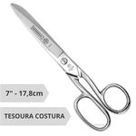 Tesoura Costura Aço Forjada Multiuso 445-7 Mundial