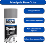 TEKBOND GRAFITE EM SPRAY 200ML/100G