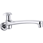 Torneira Para Cozinha De Parede Top Jet 250 Cromada Aquarius 1170-A - Fabrimar