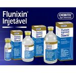 Flunixin 100 ml - Anti-inflamatório, Analgésico, Antitérmico, Antiendotóxico - Chemitec