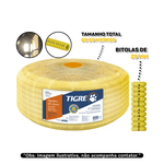 TIGRE TUBO CORRUGADO AMARELO 3/4 (25 MM - TIGREFLEX)