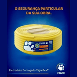 TIGRE TUBO CORRUGADO AMARELO 1 32MM(TIGREFLEX) - 25 METROS