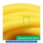 TIGRE TUBO CORRUGADO AMARELO 1 32MM(TIGREFLEX) - 25 METROS
