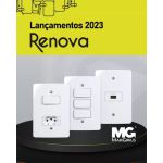 Placa Margirius Renova 4x2 Cega Horizontal Branca