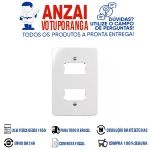 Placa Margirius Renova 4x2 2 Postos Horizontal Branca