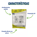 MG Renova Placa 4X4 6 Postos Horiz Branca