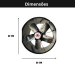 Exaustor Linha Pesada Industrial Comercial 30cm Bivolt Venti Delta