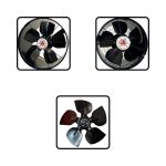 Exaustor Industrial Comercial Alta Rotação 25cm Bivolt Venti Delta Preto
