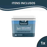 Cloro Multi Ação 3 em 1 Granulado 10kg Dicloro Crystal Saniclor