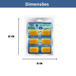 Clarificante Gel Keep Clor 6 Unidades 180g Piscina Pastilhas