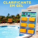 Clarificante Gel Keep Clor 6 Unidades 180g Piscina Pastilhas