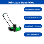 CORTADOR GRAMA TRAPP MC-50E 2CV 127V 2500W (AGRICOLA)