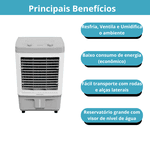 Climatizador de Ar Ventisol 35 Litros 150W Clin Pro 127V