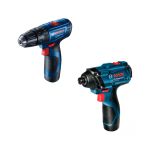 Furadeira Parafusadeira Bosch GDR+GSB 120 com Maleta