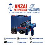 Furadeira Parafusadeira Bosch GDR+GSB 120 com Maleta