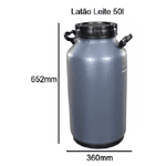 Latão Leite Plast.Unipac 50Lts Eco