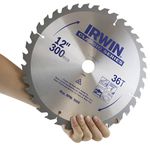 Serra Circular Para Madeira Com Ponta De Metal Duro 300mm x 30mm 36 Dentes - Irwin