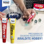 Cola Epóxi Araldite Hobby 10min + Super Cola Tekbond 23g