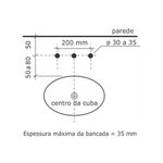 FABRIMAR MISTURADOR COZINHA BANCA PRATIKA (1256-P)