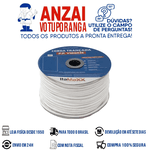 CORDA TRANÇADA POLIAMIDA ITACORDA 6 MM BRANCA - ROLO 150MT
