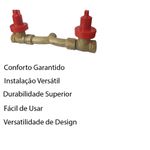 DOCOL MISTURADOR PARA CHUVEIRO BASE 3/4 X 1/2