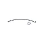 DOCOL LIGACAO FLEXIVEL EM MALHA DE ACO INOX G1/2XG1/2 - 40CM