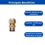 JACKWAL ADAPTADOR 1/2 BSP E XAP RAP 3/8