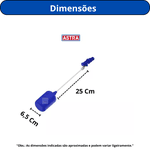 TORNEIRA DE BOIA CX D’ÁGUA HASTE EM LATÃO ASTRA 25CM ENTRADAS 1/2