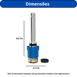 BLUKIT MVS P/REG.PRESSAO DECA 1/2 E 3/4