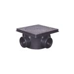 CONEXTEC CAIXA PASSAGEM 250MM PP COM ANEL E TAMPA QUADRADA