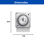 Timer Programador Horário Analógico 220v
