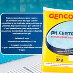 Ph Certo Genco Elevador De Alcalinidade Piscinas 2kg