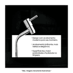 TORNEIRA PARA LAVATÓRIO DELICATTA SLIM KIMETAIS C-58 1076- 2235