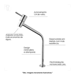 TORNEIRA PARA LAVATÓRIO DELICATTA SLIM KIMETAIS C-58 1076- 2235