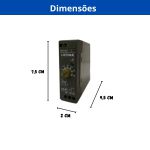 LUKMA RELE DE TEMPO LK-RTE 0-60 SEG.220V