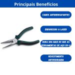 ALICATE BICO MEIA-CANA LONGO SATA 6