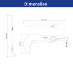 Foice Roçadeira Tramontina 120cm Com Cabo