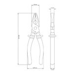Alicate Universal 8' - Tramontina