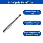 BOSCH BROCA SDS PLUS 8,0X110MM