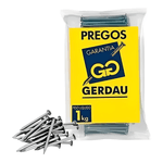 Prego Com Cabeça 17x21 Gerdau 1kg