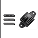 Isolador Walmur Tipo W Preto - Ref 1757