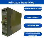 LUKMA RELE DE TEMPO LK-RY 0 - 30 SEGUNDOS 220V (45002)