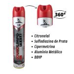 Spray Couro Limpo V18 500ml Prata Total Mata Bicheira Larva