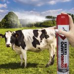Spray Couro Limpo V18 500ml Prata Total Mata Bicheira Larva