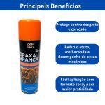 ORBIGRAX GRAXA BRANCA SPRAY 300ML/209G ORBI