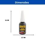 ADESIVO TRAVA ROSCA T.ALTO ATAV771 10G VONDER