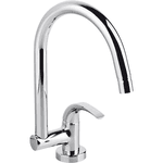 Torneira Para Cozinha De Banca Cromada Pratika Plus 1167-PRP-CR - Fabrimar