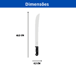 Facão Para Mato Machete Tramontina 14” Preto Original