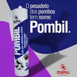 Repelente Pombil Dipil 265g Contato Olfato Pombo Morcego